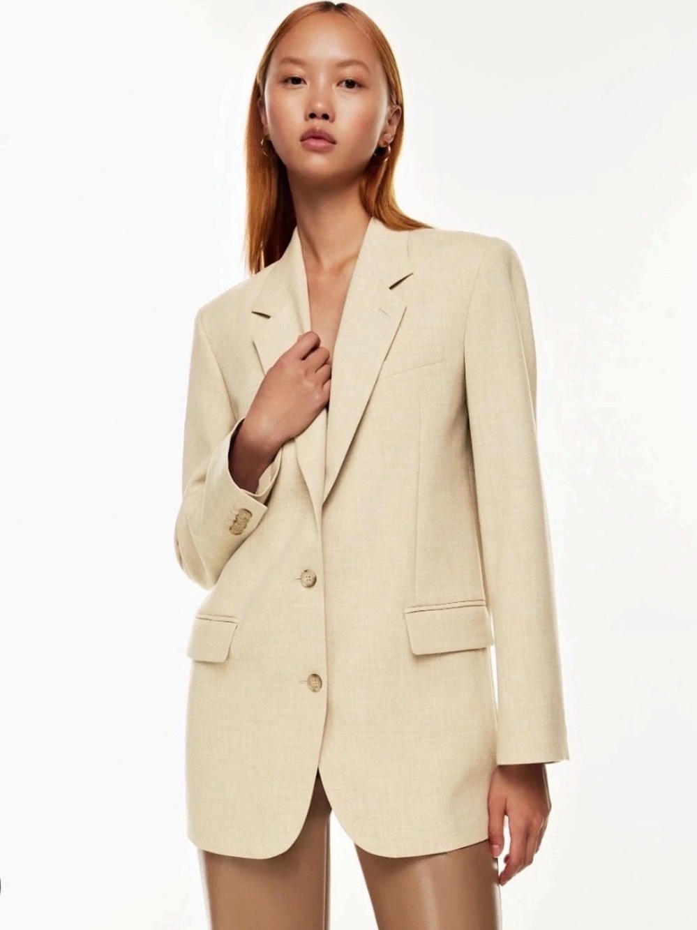 Babaton Agency Blazer Beige XS